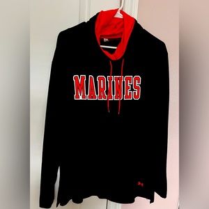 Under Armour “Marines” Cowl Neck Lightweight Top - Women’s XL